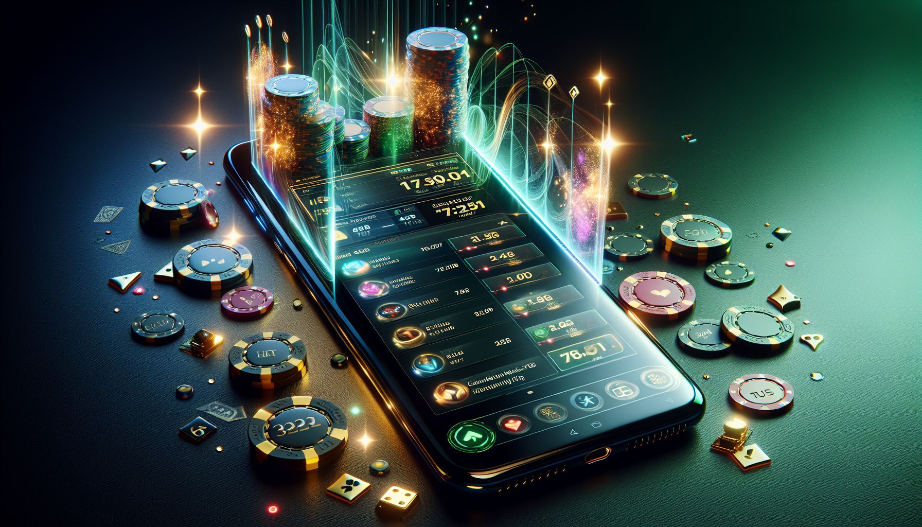 Mobile casino and betting session inside the 1333bet app for Bangladesh users