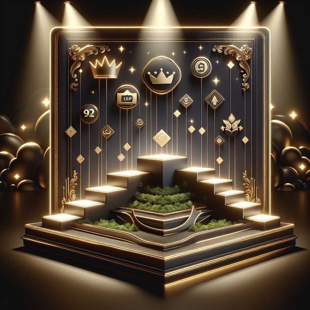 1333bet VIP rewards concept showing rising membership levels, cashback perks and premium player benefits in a polished digital style