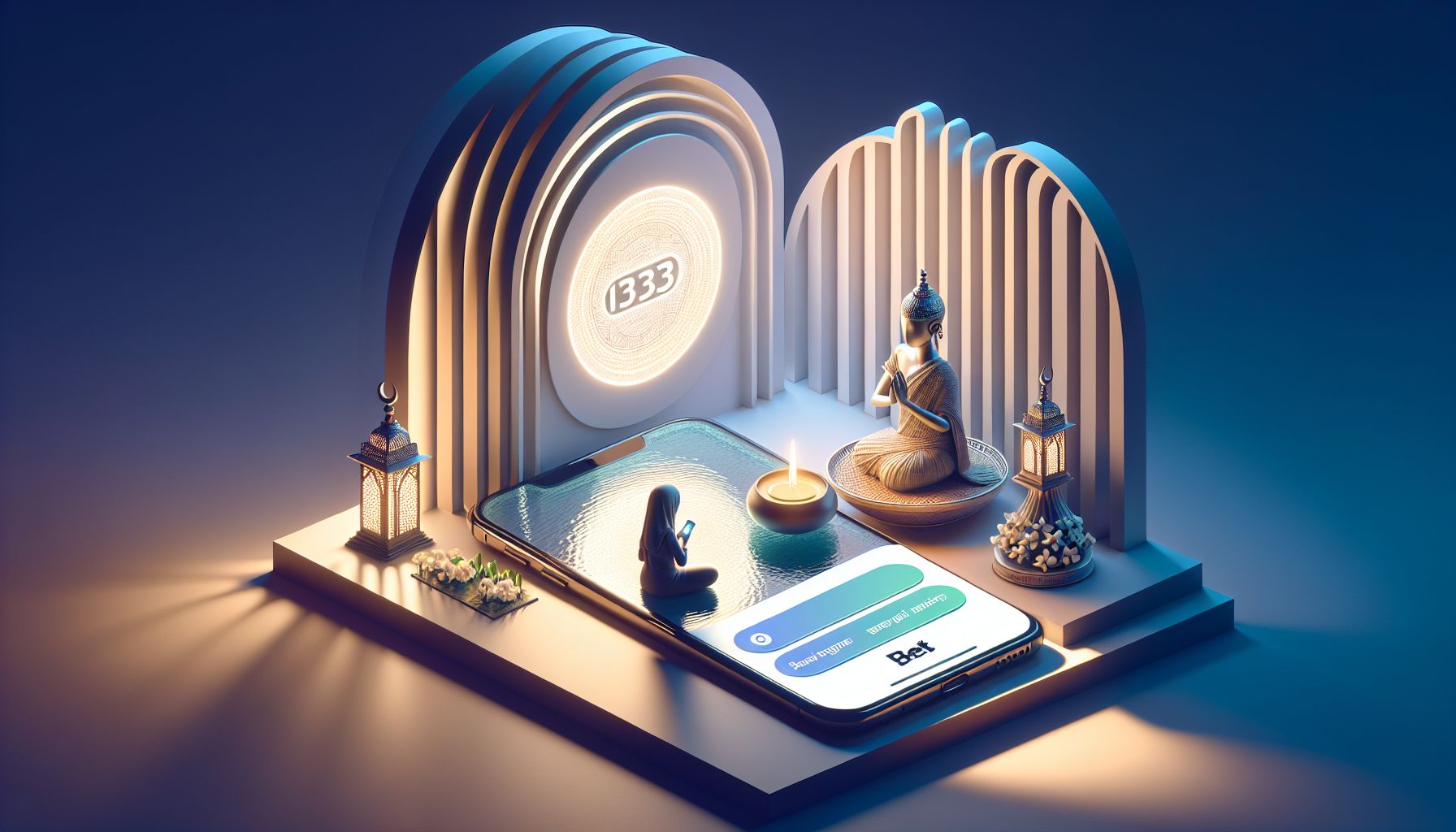 Bangladeshi customer resolving a 1333bet login issue on phone